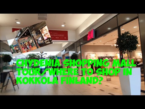 TOUR NO SHOPPING CHYDENIA/ONDE COMPRAR EM KOKKOLA, FINLÂNDIA?/Canal FiNoyMama