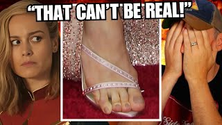 Craig’s Reaction To Brie Larson's Feet Is PERFECT