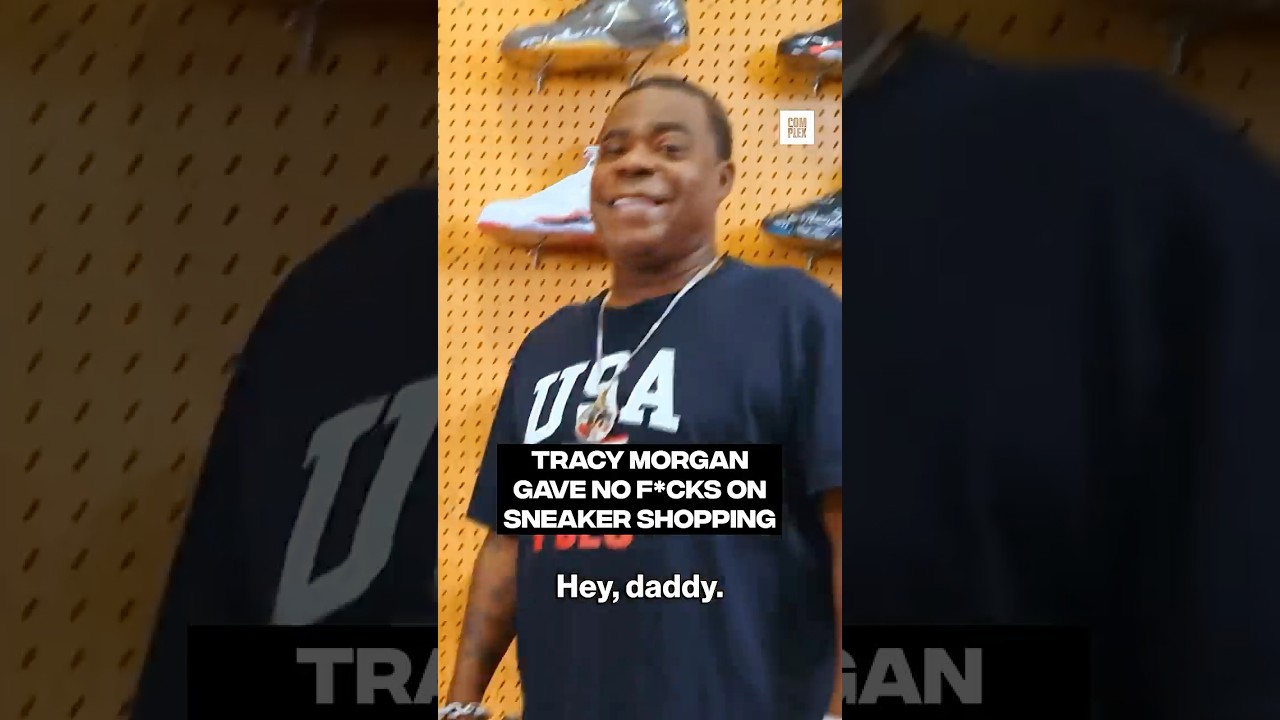 Tracy Morgan pulled up to #SneakerShopping with absolutely no filter 😭