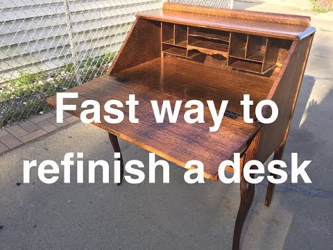 Antique Desk Refinishing
