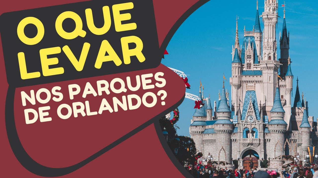 10 itens ESSENCIAIS para levar na mochila nos PARQUES de ORLANDO!