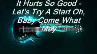 modren talking it hurts so good lyrics