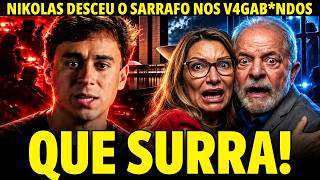 😱TOMOU! Nikolas Ferreira cala Janja e Lula em vídeo que parou a internet