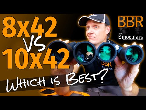 8x42 vs 10x42 Binoculars - Which is Best?