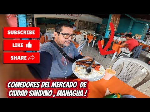 Qué tan cara es la comida en el MERCADO de CIUDAD SANDINO en Managua , Nicaragua?