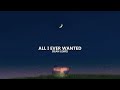 Dean Lewis - All I Ever Wanted (lyrics)