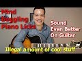 Translating Christian Sands Cool Piano Licks To Guitar