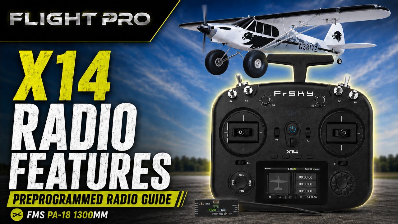 FP Sync FrSky TWIN X14 Custom Preloaded Package video
