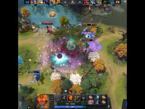 [Dota2] NIGMA vs RNG best play style Huskar by W33.haa #shorts #dota2