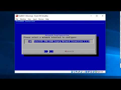Installing FreeBSD