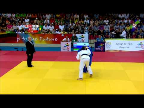 Gela Zaalishvili vs Enej Marinic European Youth Olympic Festival Tbilisi 2015