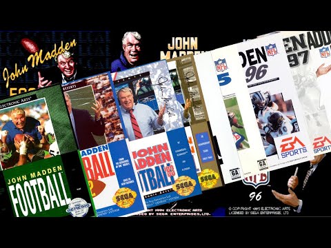 Ranking The Entire Sega Genesis John Madden NFL Football Series 91 92 93 94 95 96 97 98