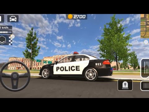 police car chase cop simulator😈🚓🙋‍♂️ city Road BMW US vs police  Android   Gameplay 2024