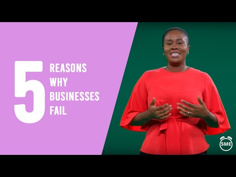 5 reasons why businesses fail | 5 Minute Entrepreneur