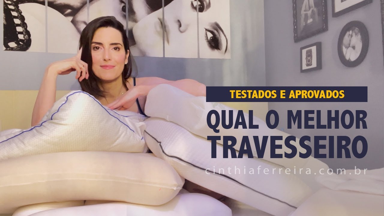 Qual melhor travesseiro versão 2023 | Latex, Visco, pluma, espuma ou cervical ?