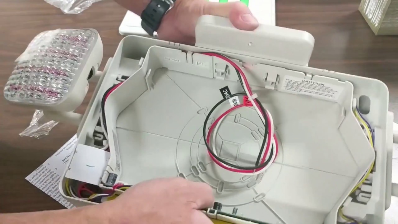 How To Install an Exit Sign by a Professional Electrician