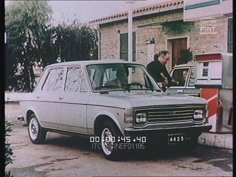 AD FIAT 128 Special - Gas station \ 1974 \ ita