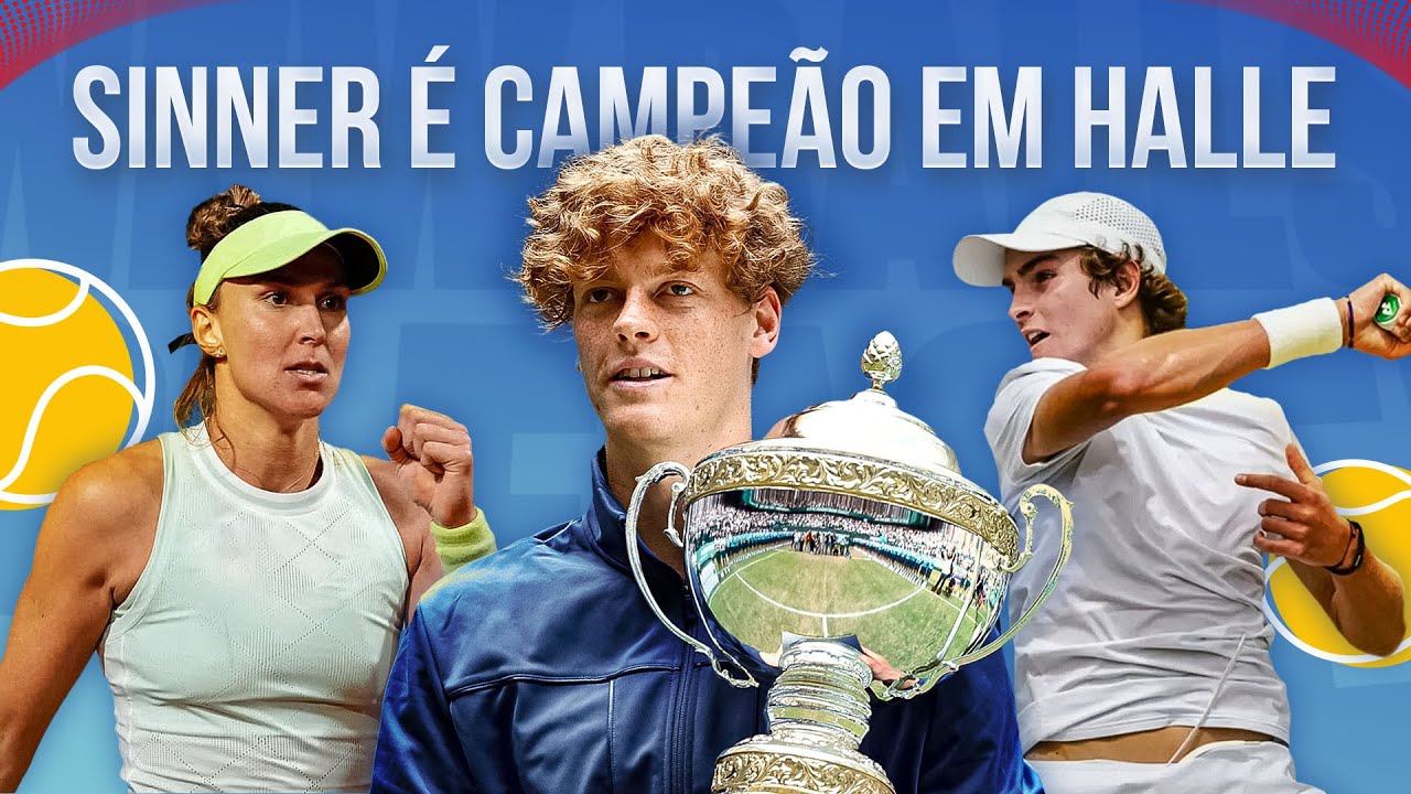 JOÃO FONSECA ENTRE OS TOPS, SINNER LEVA TÍTULO E BIA JOGANDO NA GRAMA | NBP #05