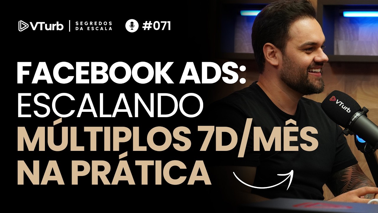 Segredos Para Escalar Múltiplos 7D/Mês No Facebook Ads | Pedro Andrade - Segredos da Escala #071