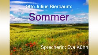Musik-Video-Miniaturansicht zu Sommer Songtext von Otto Julius Bierbaum
