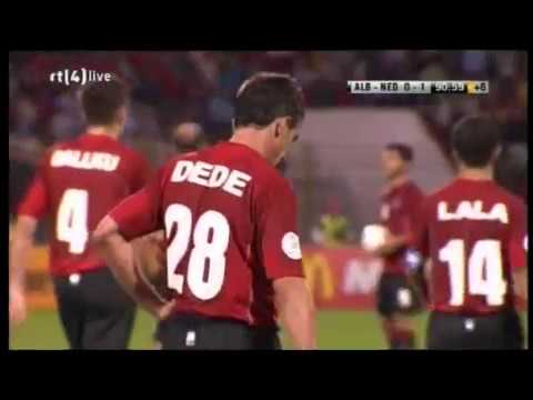 Full Match: The Netherlands - Albania 1 / 0 (Euro 2008 Qulifier) Part 3