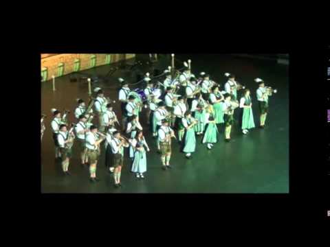 Blaskapelle Bad Bayersoien bei der Musikparade 2014 in Stuttgart