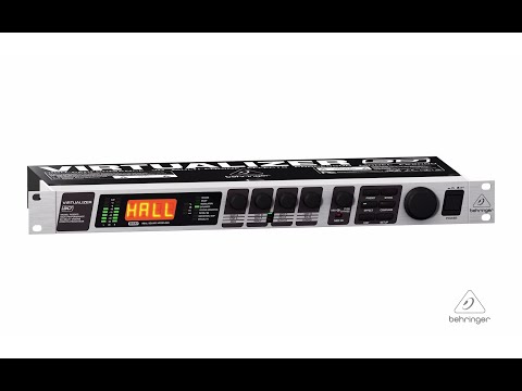 VIRTUALIZER 3D FX2000 High-Performance 3D Multi-Engine Effects Processor