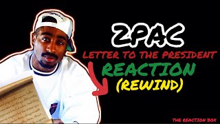 2Pac - Letter To The President [Reaction]