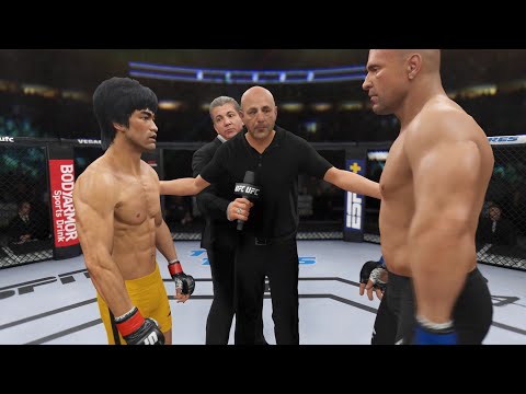 UFC 4 - Bruce Lee vs. Mark Coleman - Epic Fight 🔥🐲