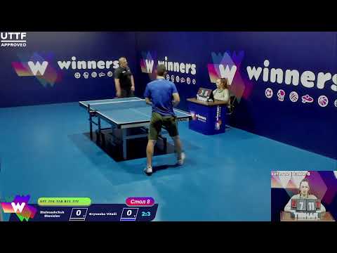 Stelmashchuk Stanislav - Kryvenko Vitalii.WINners CUP Table Tennis 8 12.01.2021 12:45