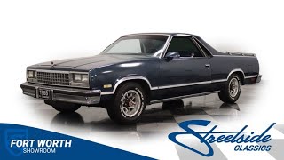Video Thumbnail for 1986 Chevrolet El Camino