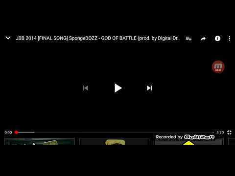JBB 2014 [FINAL SONG] SpongeBOZZ - GOD OF BATTLE ( prod. by Digital Drama) Reaction