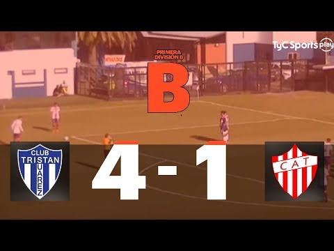 Tristán Suárez 4 VS Talleres (RE) 1 | Fecha 1 | Primera División B | 2019/2020