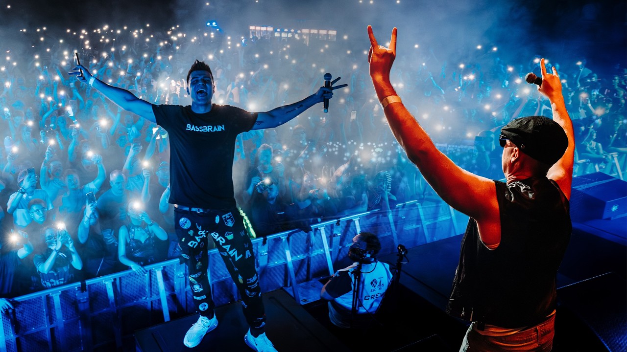 Bassbrain ft. MC Stretch - Never Too Old To Rave (Official Hardstyle Clip)