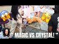 Nah They Got Serious Quick Magic PRESSED Crystal It Went DOWN