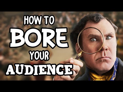 How To Bore Your Audience - Holmes and Watson