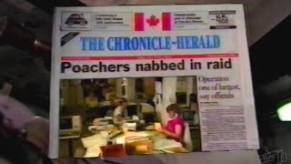 The Chronicle Herald Newspaper Commercial 1991 (Halifax, Nova Scotia)