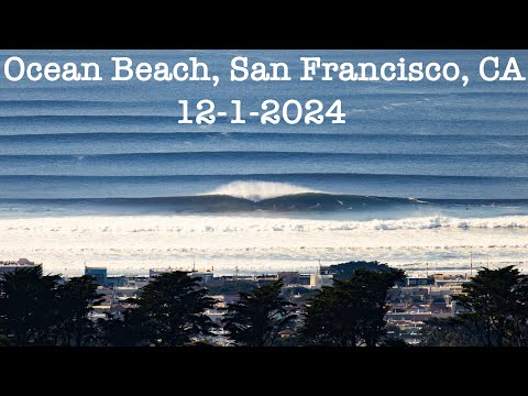 EPIC surf at Ocean Beach, San Francisco!!