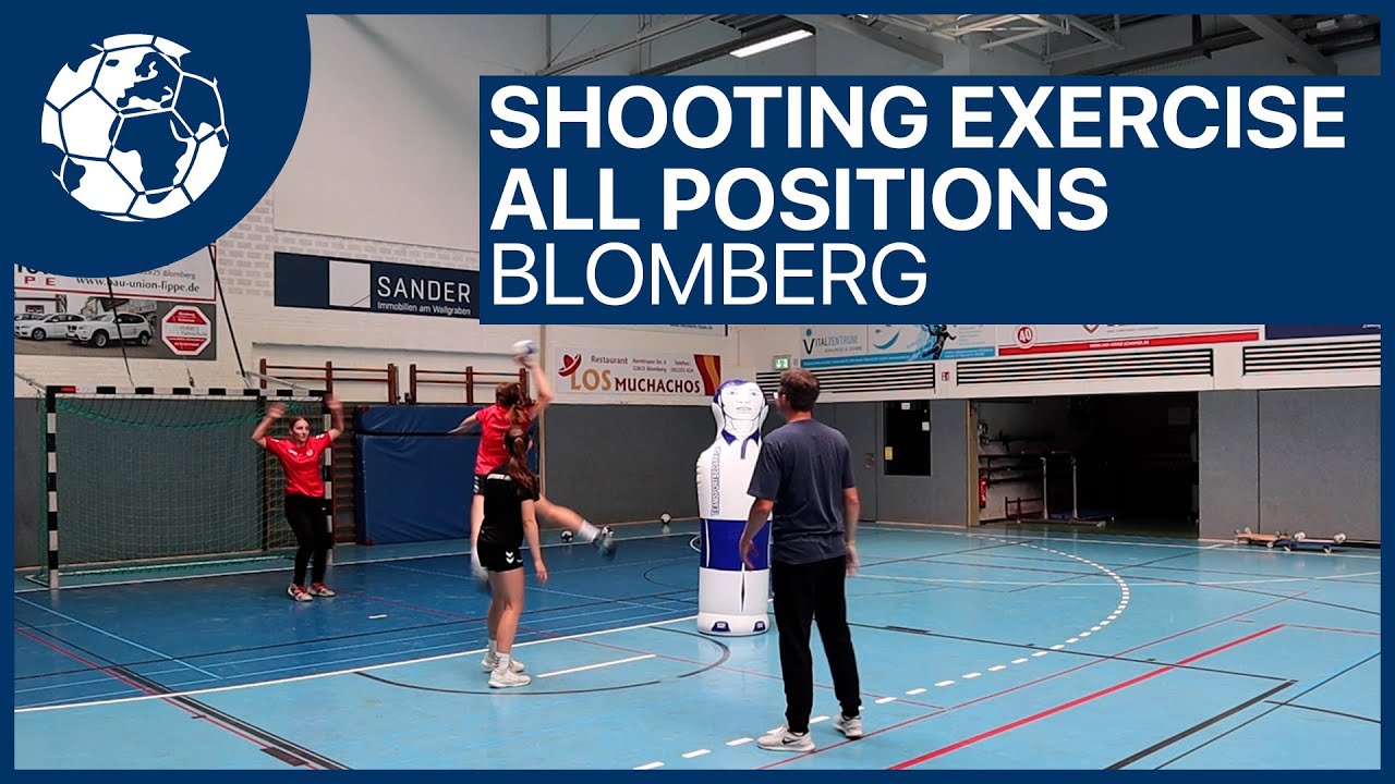 Shooting Exercise - Handballtraining - Piontek | Handball inspires Blomberg [deutsch/english]