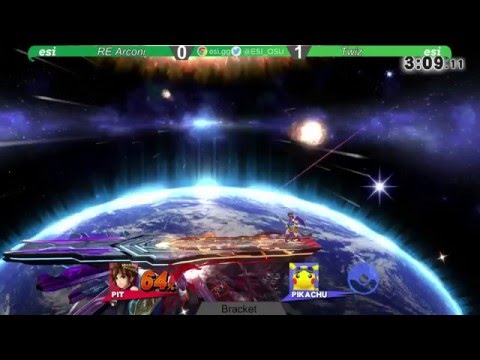 Donatos 2/9 - Twiz (Pikachu) vs RE|Arconi (Pit, Fox) - SSB4 bracket