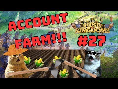 RISE OF KINGDOMS ITA #27 - COME CREARE ACCOUNT FARM EFFICIENTE (guida definitiva)