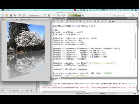 Create a Chain of Effects in JavaFX 3.8