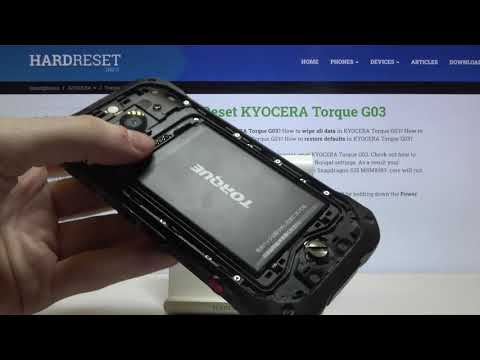 How to Insert SIM and SD to KYOCERA Torque G03 – Insert SIM & Memory Cards
