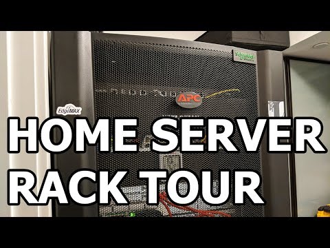 Home Server Rack and Network Tour 2018