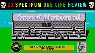 Grand National (Elite) - ZX Spectrum One Life Review #21 - WIN A 1LIFE PIN BADGE!
