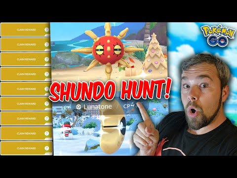 Solrock & Lunatone Research Day SHUNDO HUNT!