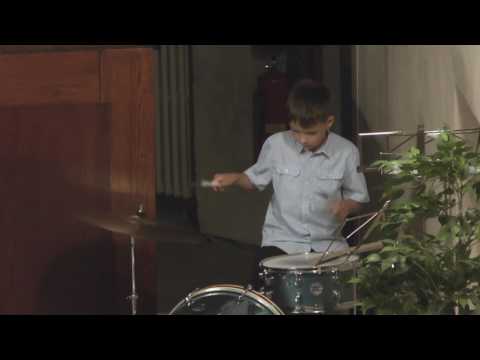 Jiří Trávníček, Max Marienka klavír, Jakub Grambal bicí - Závěrečný koncert ZUŠ Krnov