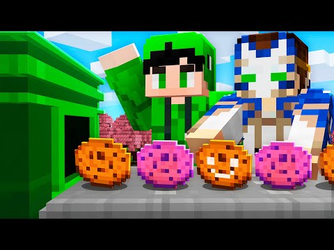 Fiz uma fábrica de Biscoitos no Minecraft! - Irmandade 5