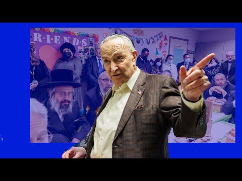 Sen. Schumer Visits HASC Center on day of Ukraine Invasion; prior to speaking with President Biden