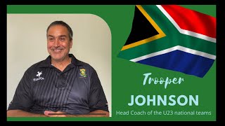 Trooper Johnson South Africa U23 mens national team head coach